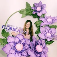 Панно-светильник Клематис