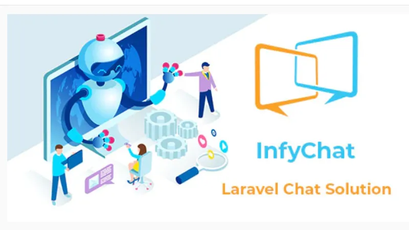 InfyChat - Laravel Chat App - Система Веб-чатов + Приватные группы