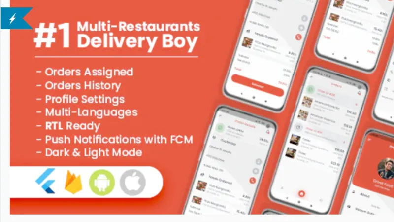 Дополнение Delivery Boy For Multi-Restaurants