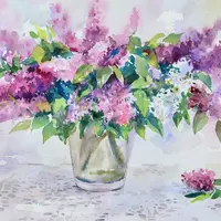 Кружевная сирень