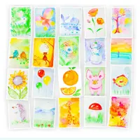 Рисование акварелью для детей