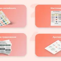 Авторские таблички по английской грамматике