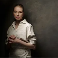 Съемка модели одним источником света. Портретная тарелка