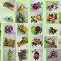 Мастер-классы цветов из гофрированной бумаги с конфетами и без