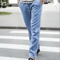 Мужские льняные брюки