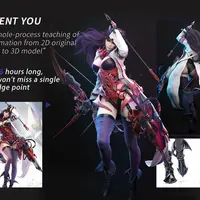 Лучница: создание стилизованного персонажа в ZBrush и 3Ds Max