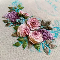 Основы объёмной вышивки «Розы и не только»