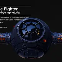 Creating a Tie Fighter with Substance Designer