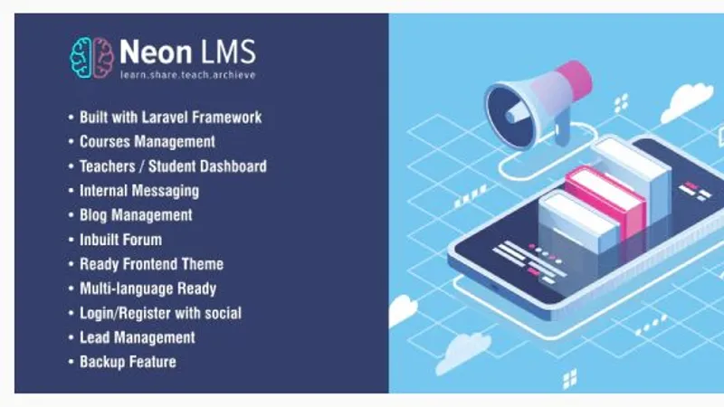 NeonLMS - Система дистанционного обучения