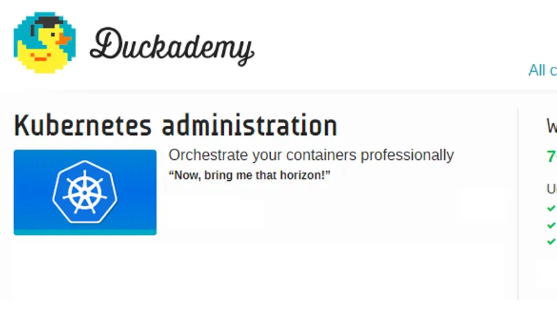 Kubernetes administration