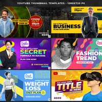 20 Youtube Thumbnail Templates