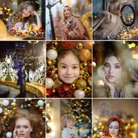 Новогодняя съемка и обработка