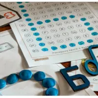 Учим буквы и цифры