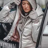 Капор и варежки