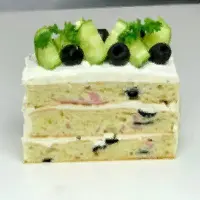 Торт закусочный мясной