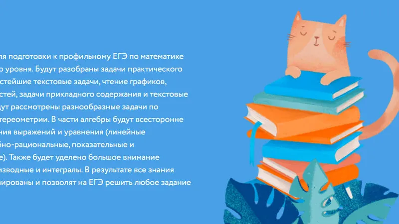 Курс подготовки к профильному ЕГЭ по математике, 11 класс