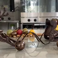 Новогодний шоколадный декор