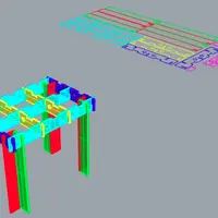 Универсальный ячеистый стол