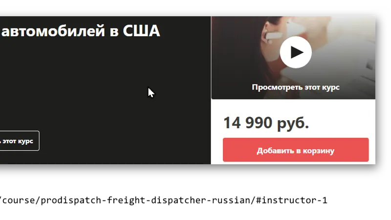 Диспетчер грузовых автомобилей в США