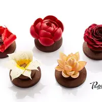 Цветы из шоколада