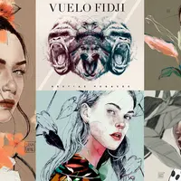 Иллюстрированные портреты в Procreate