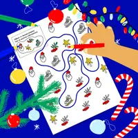 Новогодний адвент-календарь на 7-8 лет