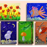 5 основ. Гуашь