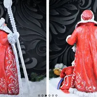 Ватные игрушки. Здравствуй, дедушка Мороз!