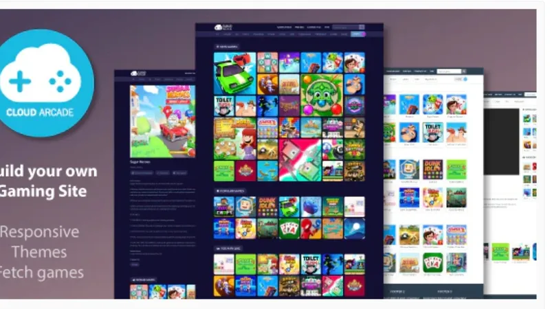 CloudArcade - легкая CMS, специально предназначенная для игр HTML5