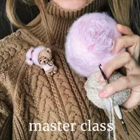 Мастер-класс по вязанию броши Мишкозайка