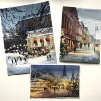 Новогодние города