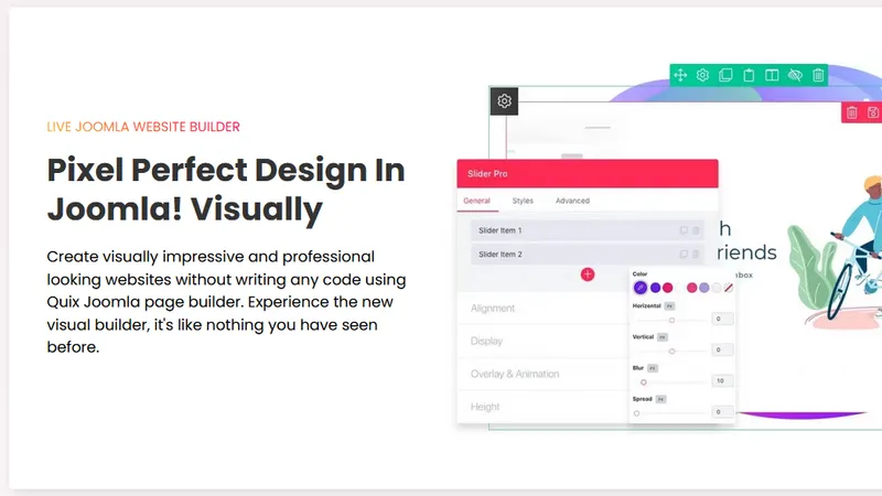Quix Pagebuilder - конструктор контента