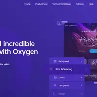 Oxygen - визуальный конструктор страниц