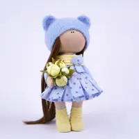 Создание топовой текстильной куклы. Городской образ