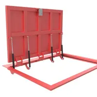 Люки напольные невидимки под плитку или ламинат на газлифтах. Чертежи