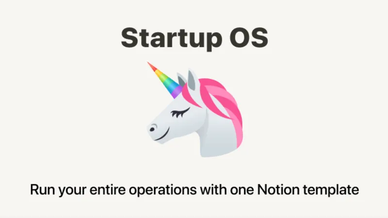 Рабочее пространство Startup OS