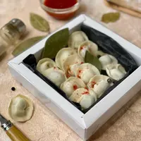 Пельмешки из пластичного шоколада с начинкой трюфель