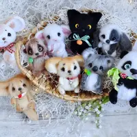 Набор из 8-ми мастер-классов по вязанию зверят