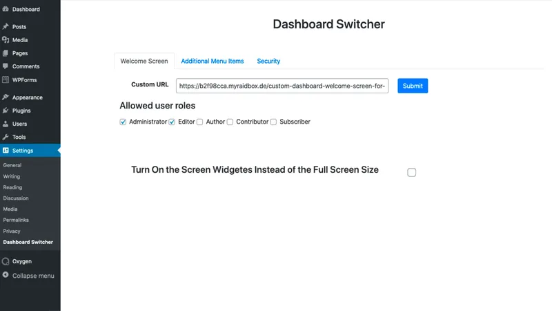 Custom Dashboard Switcher - кастомизируйте консоль