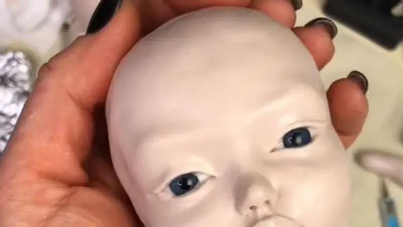 Интерьерная кукла из запекаемого пластика Livingdoll