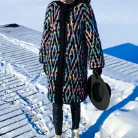 Вязание крючком «Северное сияние»