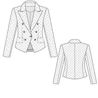 Куртка 0207, размеры 40-54 рост 164