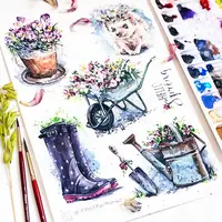 Весна в sketchanddraw - акварель