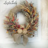 Мастер-класс по изготовлению интерьерного венка на дверь