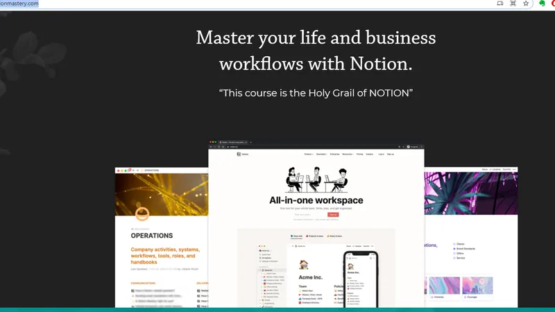 Notion Mastery