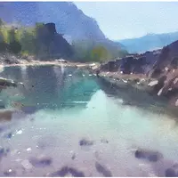 Вода. Типичные ошибки в акварели