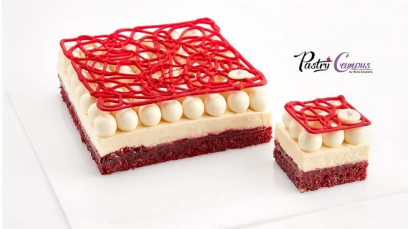 Современное кондитерское искусство. Торт и пирожные Red Velvet