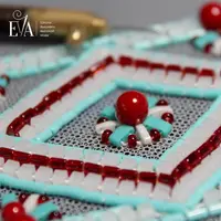 Марафон Калейдоскоп: вышивка манжет для рубашки