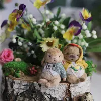 Пасхальная история: создание мишки и кролика