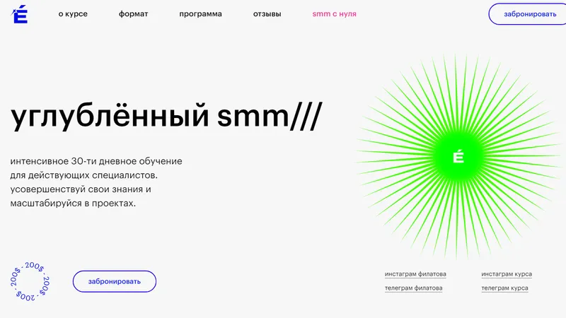 Углубленный SMM